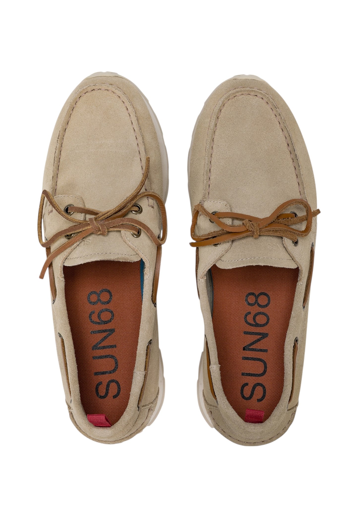 Mocassini  Uomo Sun68  Tom Barca Suede Z36113