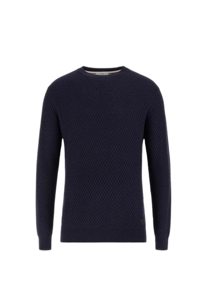 Maglione A Girocollo Uomo Guess  Davin Stitched M4YR05Z3FB1