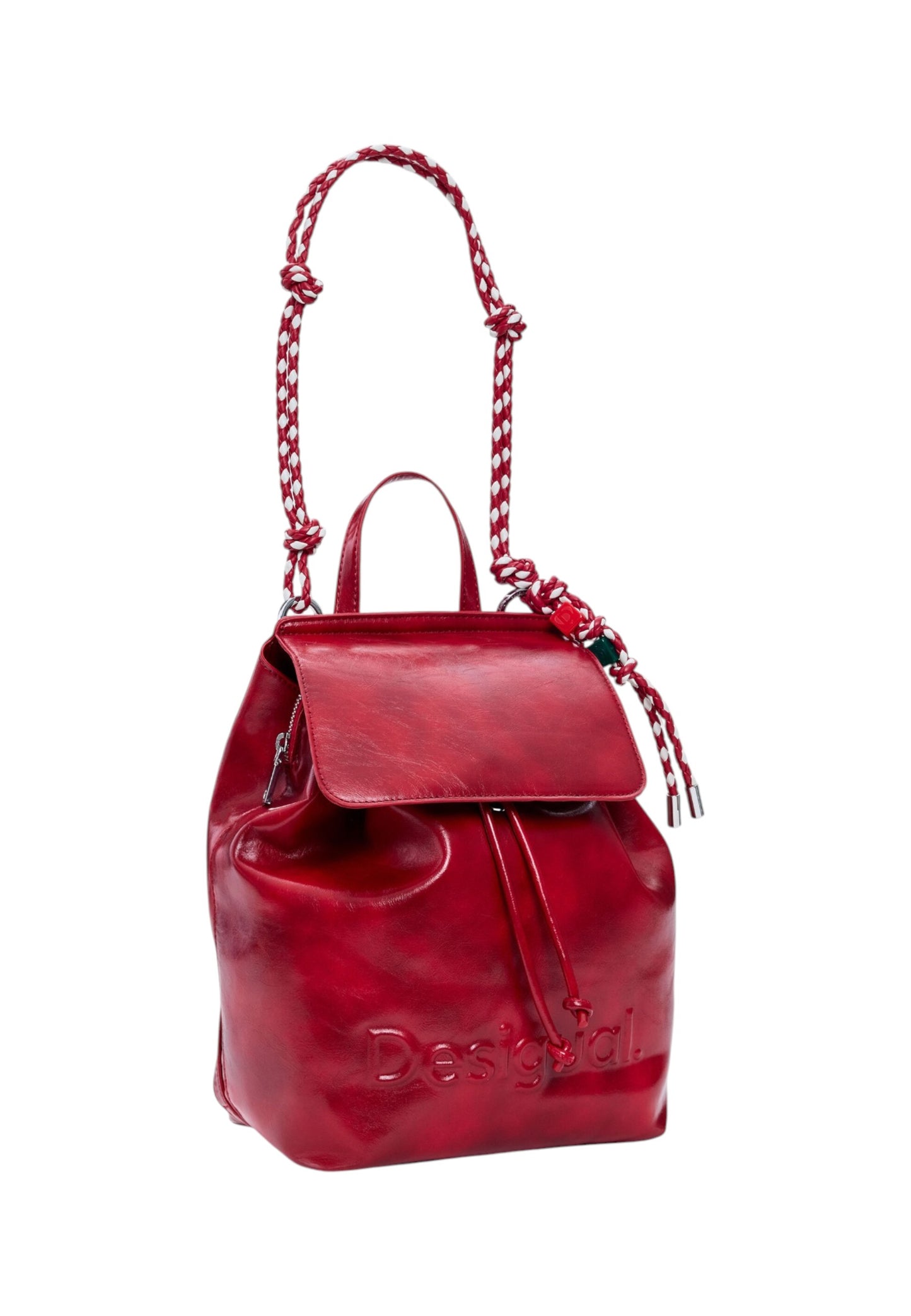 Zaino  Donna Desigual  Back Half Logo Luena Mini Red 26SAKP20