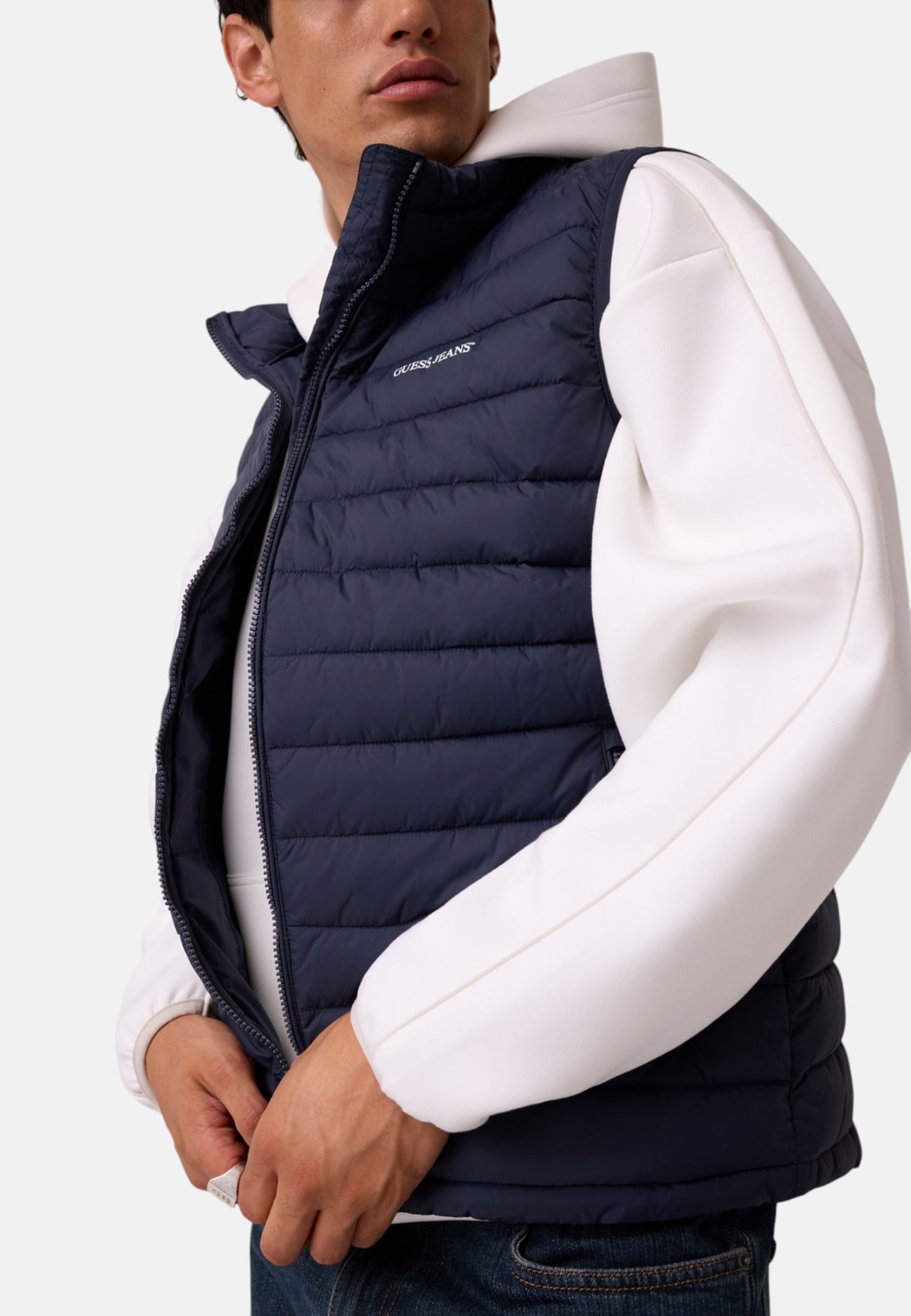 Gilet  Uomo Guess Imbottito Gj Paneled M6YL07W2647