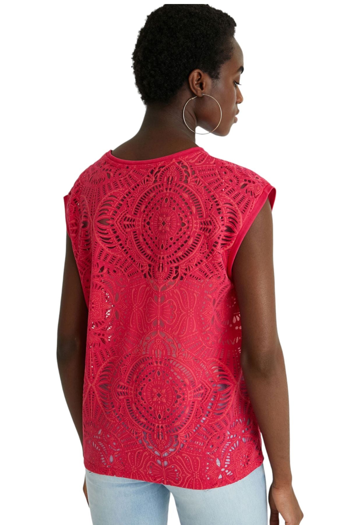 T-Shirt Manica Corta Donna Desigual   20WWTKX1