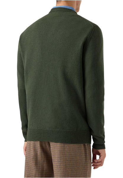 Maglione A Girocollo Uomo Mc2 Saint Barth  Regent Merinocash REGE008