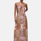Vestito  Donna Liu Jo Tessuto Navetta Stampa All Over Eco Line VA6070TS124
