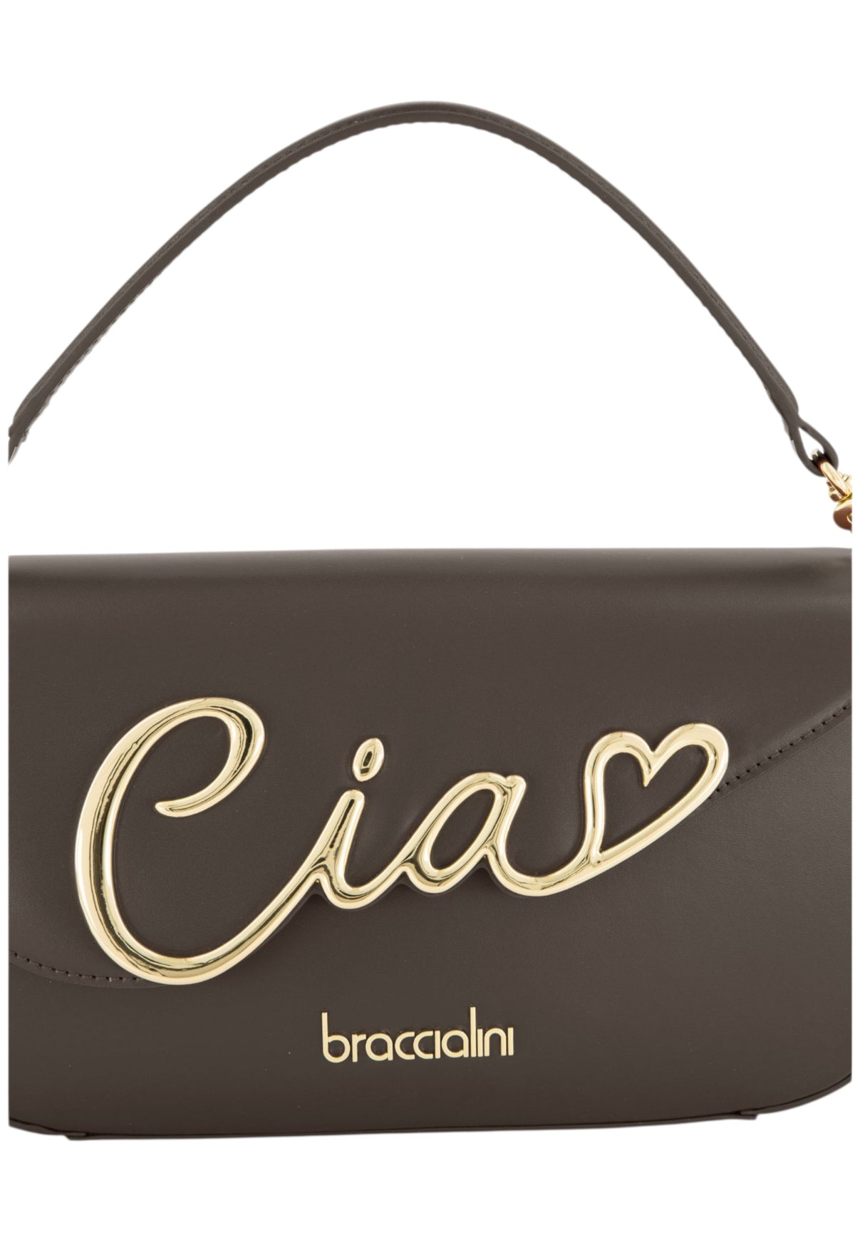 Borsa A Spalla Donna Braccialini A Spalla, Singolo con tracolla removibile e regolabile, Chiusura con clip, Due tasche interne, una con zip e una aperta, Accessorio Ciao in metallo, Dimensioni: 26 x 6 x 15 Cm Ciao B19341PP