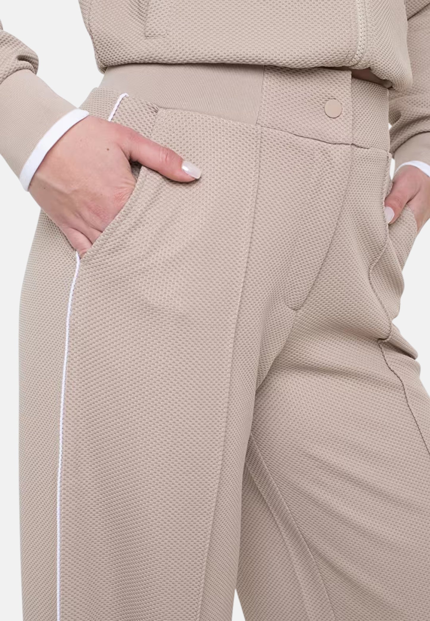 Pantaloni Straight Leg Donna Guess  Sarah Pique V6GB03K2918