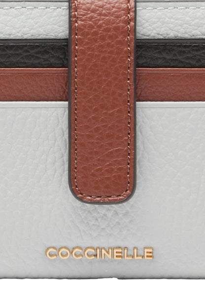 Portafoglio Con Zip Donna Coccinelle Piccolo Metallic Tricolor E2M1011F701