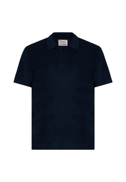 Polo Manica Corta Uomo Mc2 Saint Barth Sponge Collar Rib Jeremy
