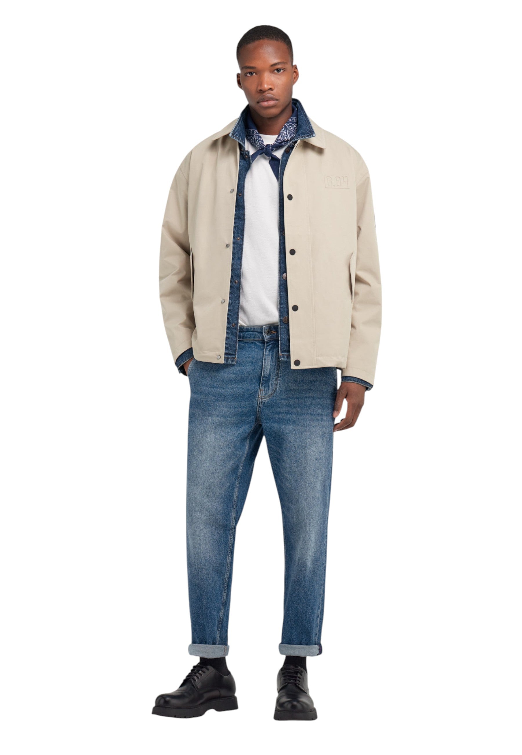 Jeans Tapered Fit Uomo Gas  New Gianp 360846030164