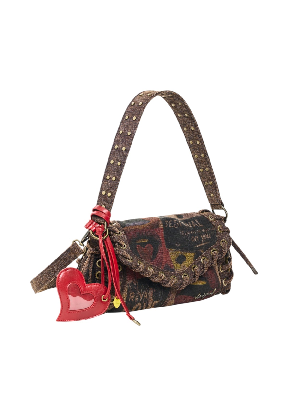 Borsa A Spalla Donna Desigual  Bag Graffiatto Zarauz 26WAXD14