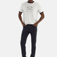 Jeans Skinny Fit Uomo Gas Stone Wash Medium Sax Zip Rev 351450020217
