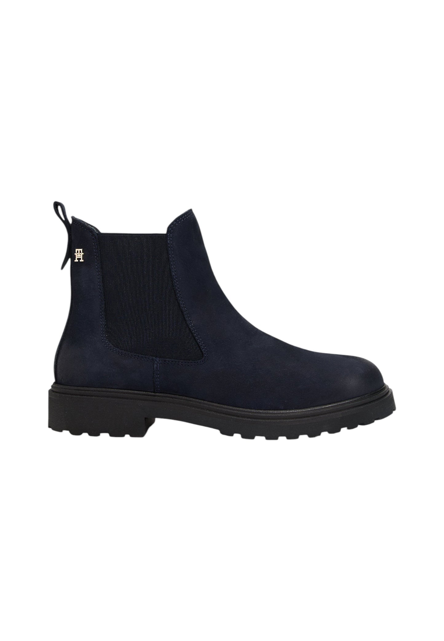 Stivaletti Chelsea Donna Tommy Hilfiger  Th Nubuck Cleated FW0FW09041