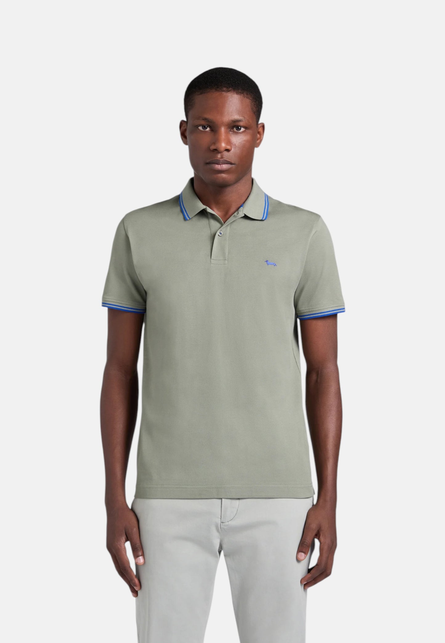 Polo Manica Corta Uomo Harmont & Blaine Con Righini A Contrasto  LNQ010021148