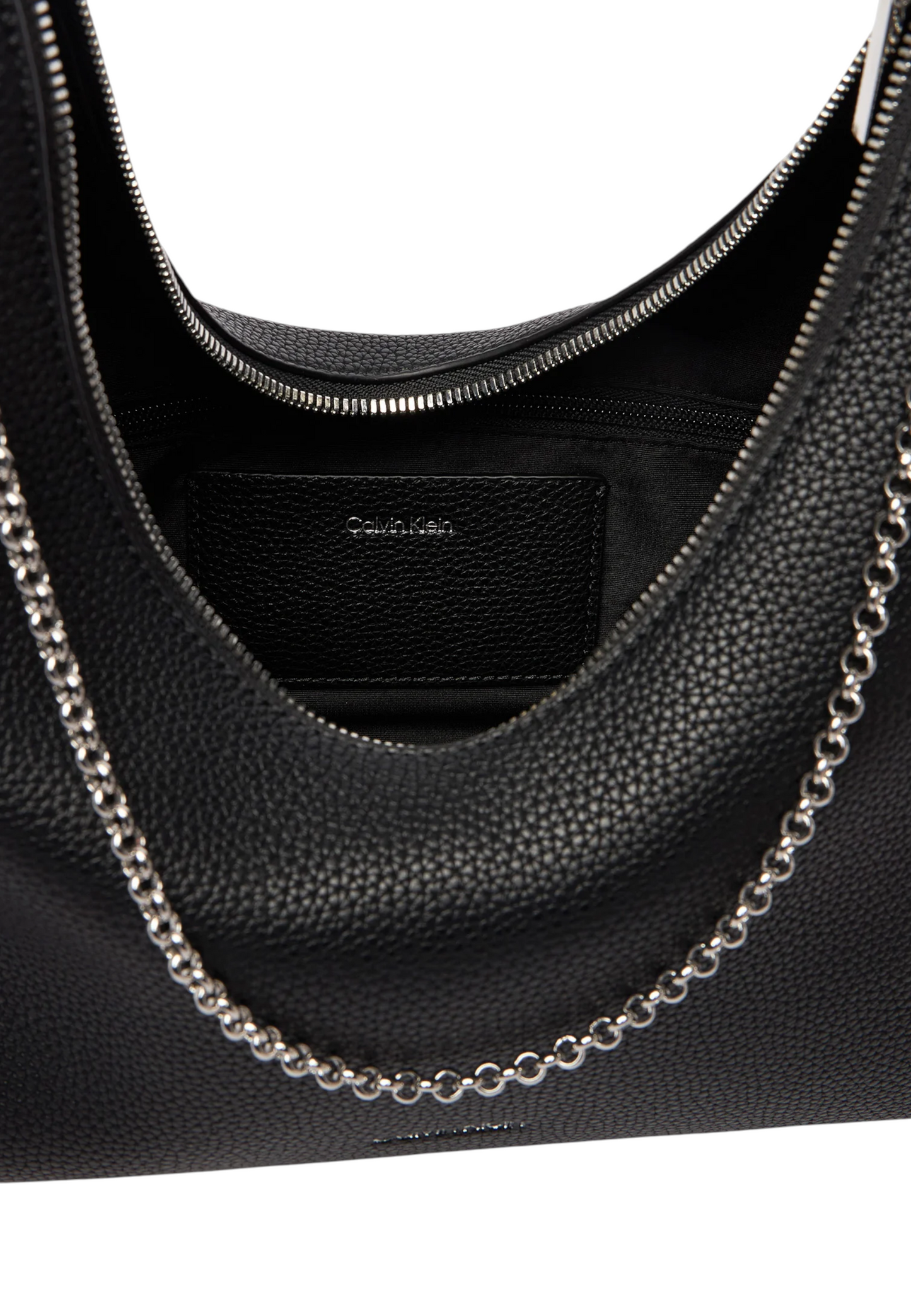 Borsa A Spalla Donna Calvin klein Hw Pebble Shoulder Bag Emblem LV04F3495G