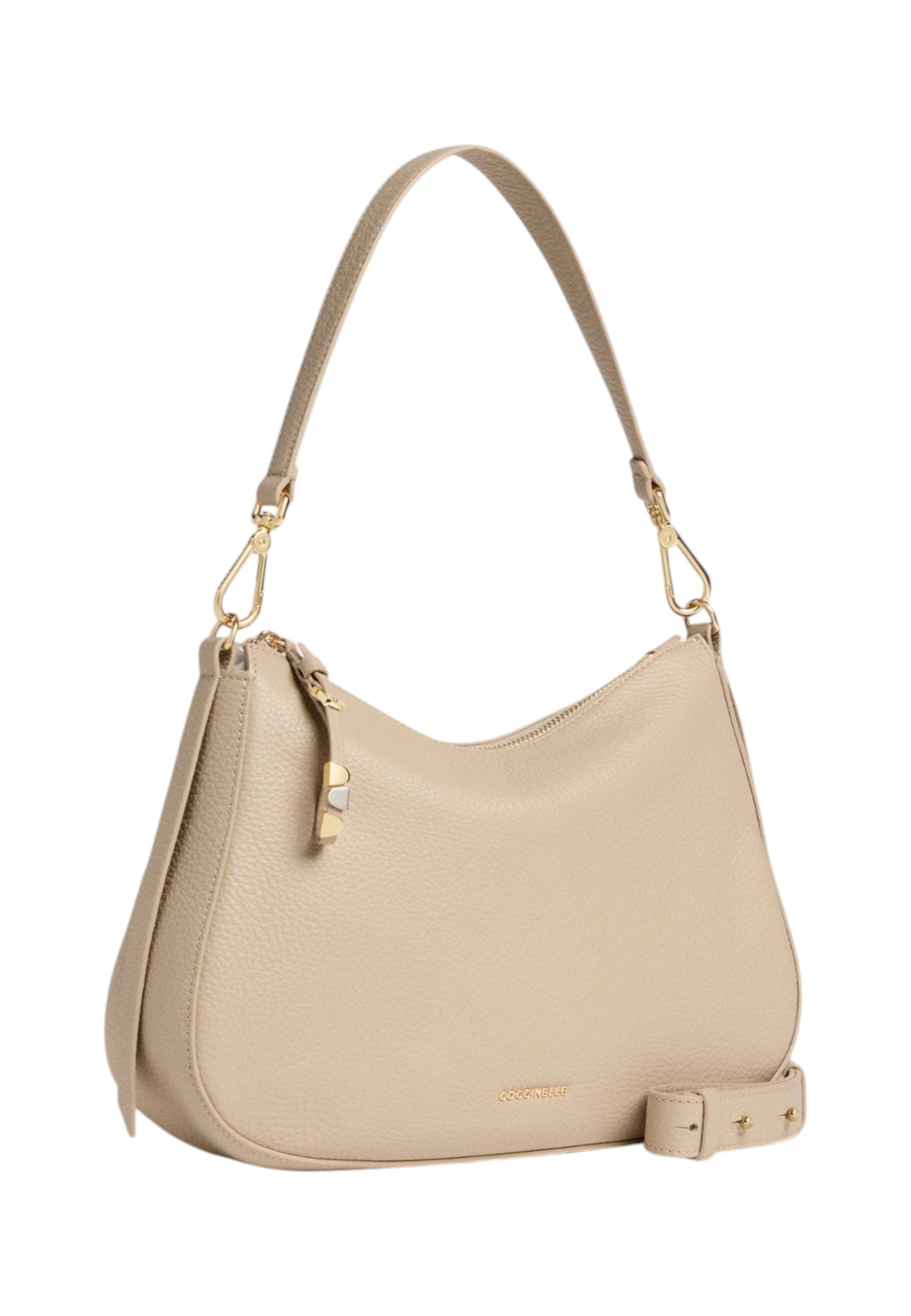 Borsa A Spalla Donna Coccinelle In Pelle Martellata Coccinelle Nory Small E1U45130201