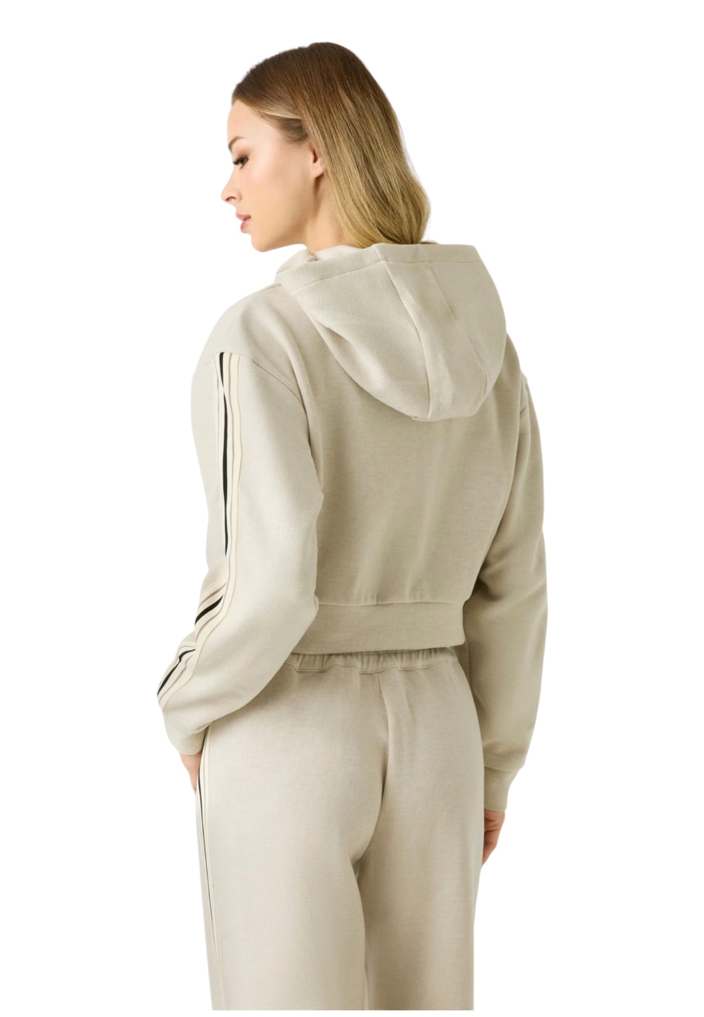 Felpa Con Zip Donna Guess Con Cappuccio Muriel V5BQ17KCX52