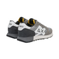 Sneakers Basse Uomo Sun68 Stile Running, Nylon E Suede, Maxi Logo Ricamato, Dettagli A Contrasto Jaki 2.0 Solid Z46121
