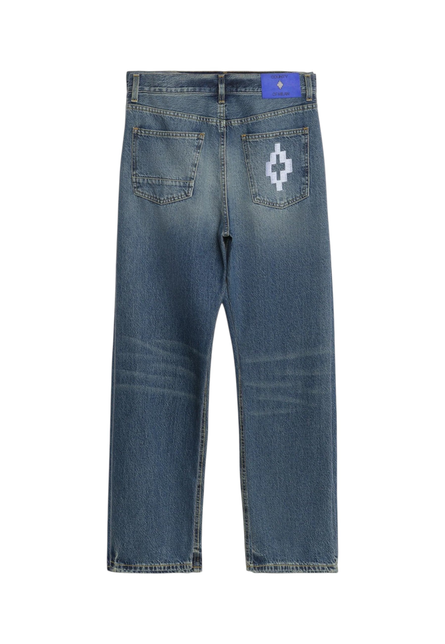 Jeans Tapered Fit Uomo County Of Milan   S6CMMADP082