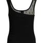 Canotta  Donna Pinko Con Pizzo Logo Love Birds Cupboard 106461A362
