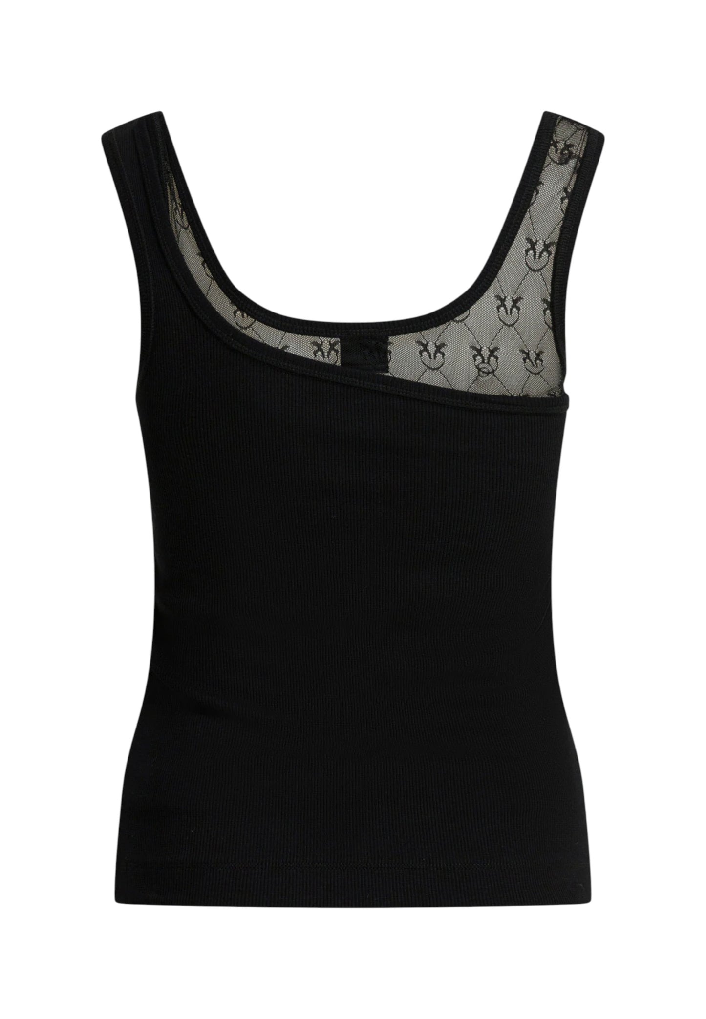 Canotta  Donna Pinko Con Pizzo Logo Love Birds Cupboard 106461A362