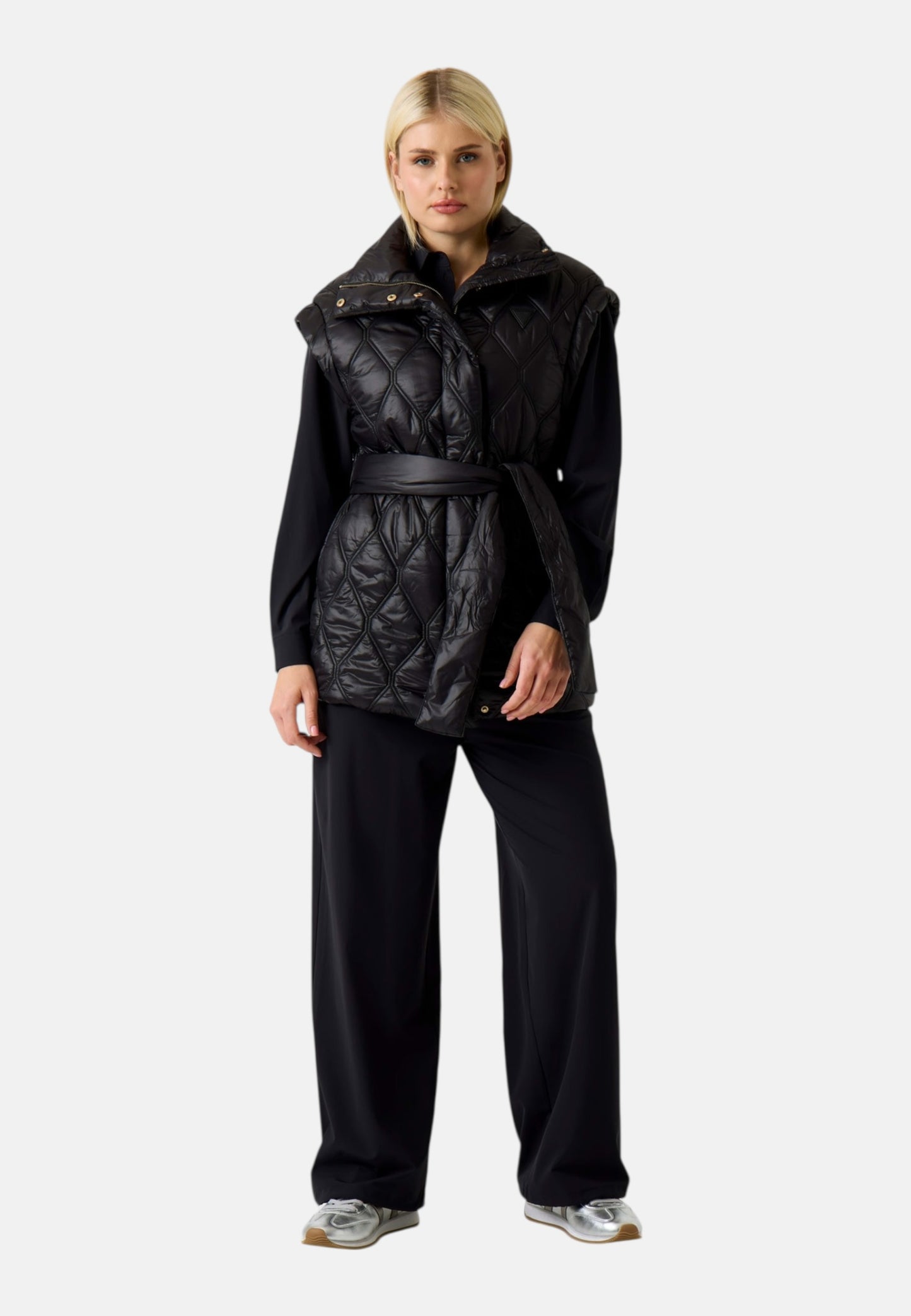 Gilet  Donna Guess Puffer Hilma Sleeveless V6RN01WL832