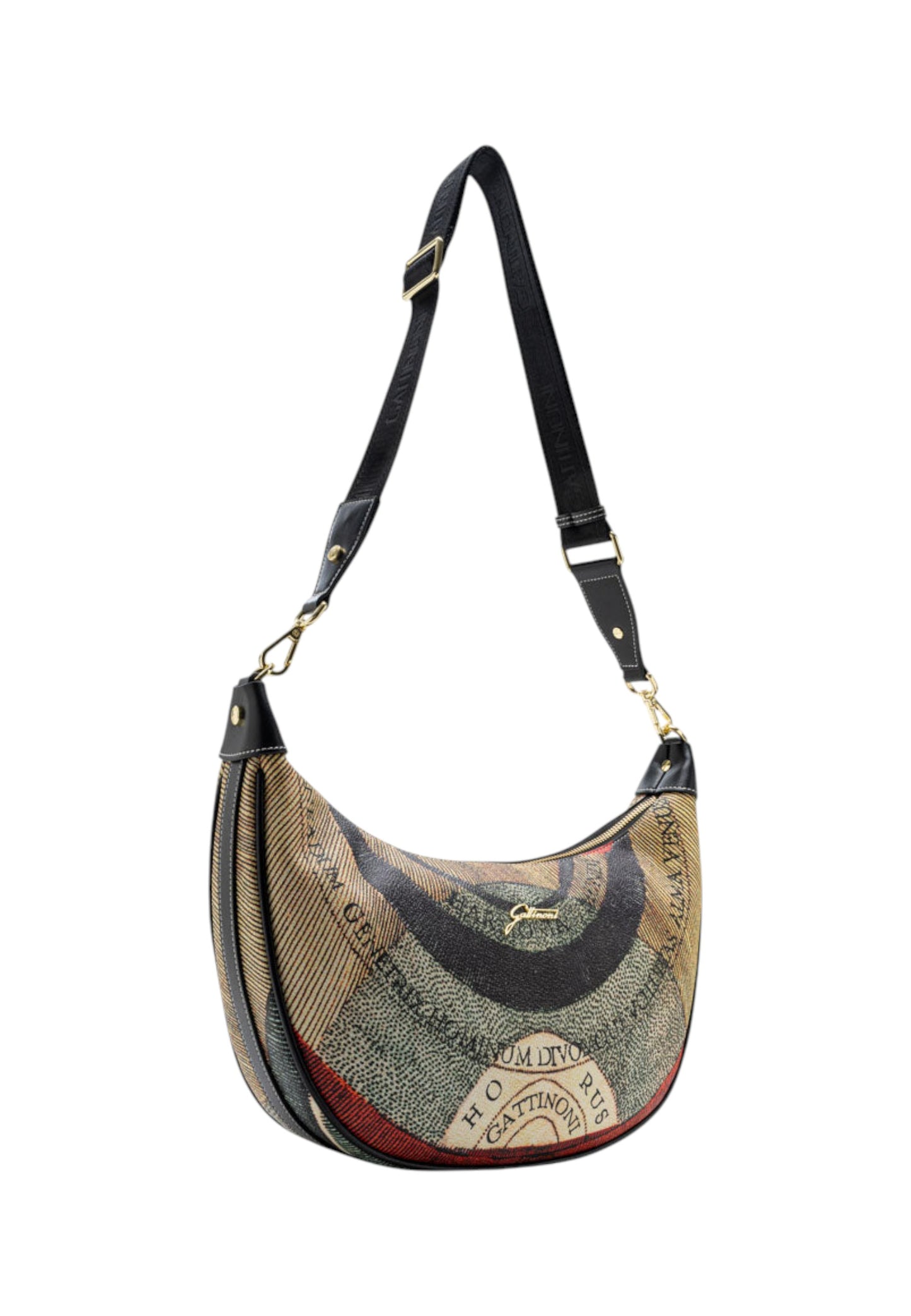 Borsa A Spalla Donna Gattinoni Large Hobo Planetarium BEGPL8253WPQ