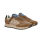 Sneakers Basse Uomo Sun68 Stile Running, Nylon E Suede, Effetto Vintage, Logo Ricamato Tom Vintage Z46105