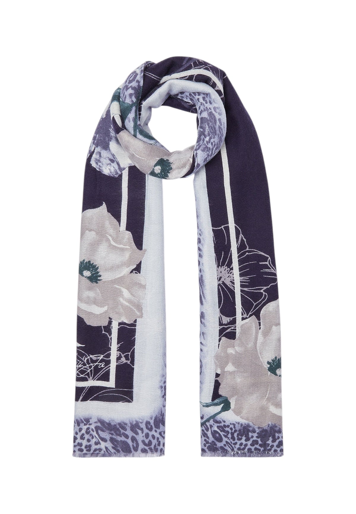 Sciarpa  Donna Liu Jo Flower Maculata 180x70  2F6065T2745