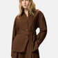 Giacca  Donna Pinko  Cheryl Overshirt Cotone Fluido 106153A2ER