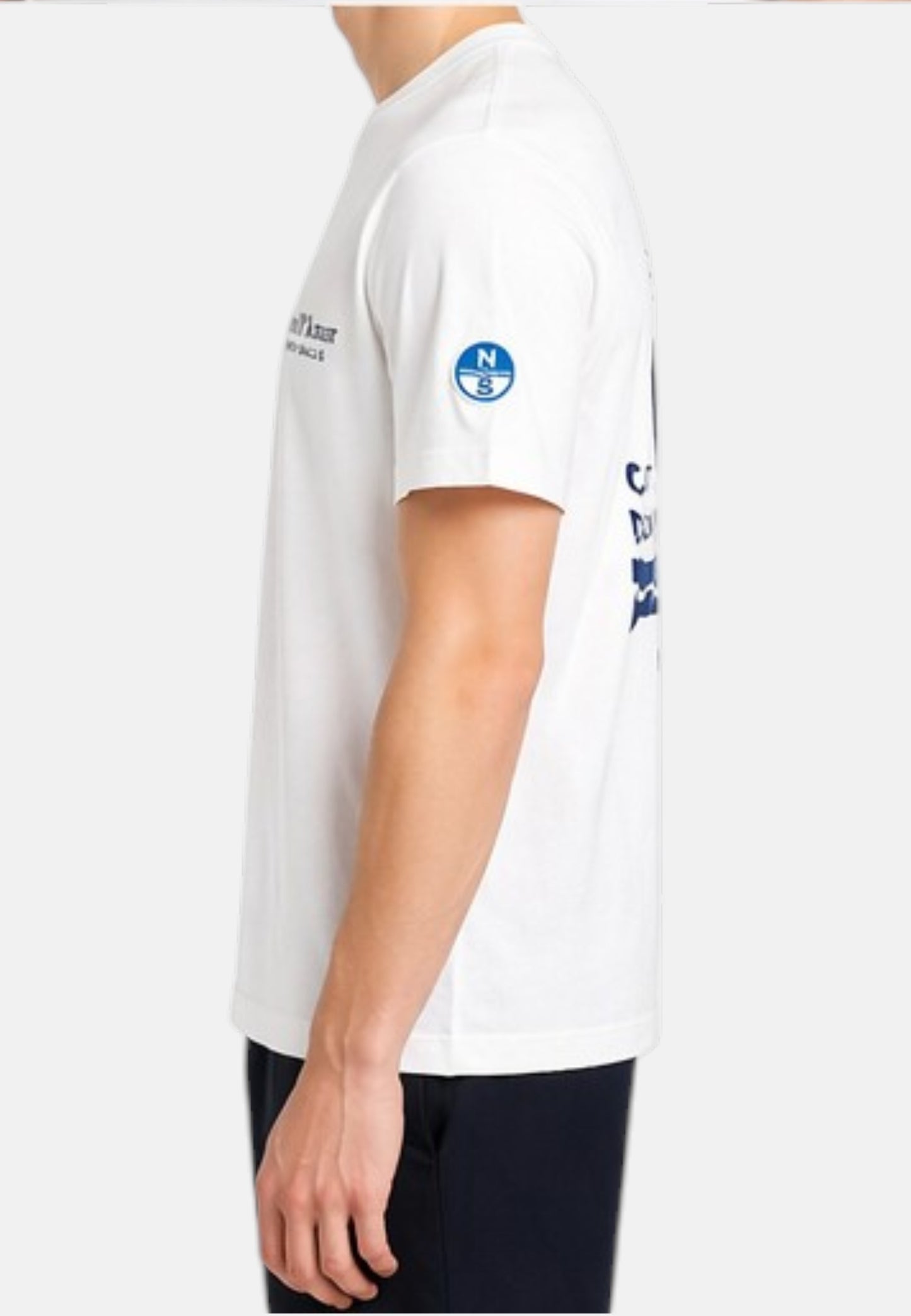T-Shirt Manica Corta Uomo North Sails Con Stampa  693162