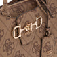 Borsa A Mano Donna Guess Girlfriend Satchel Janie Logo HWOS9924060