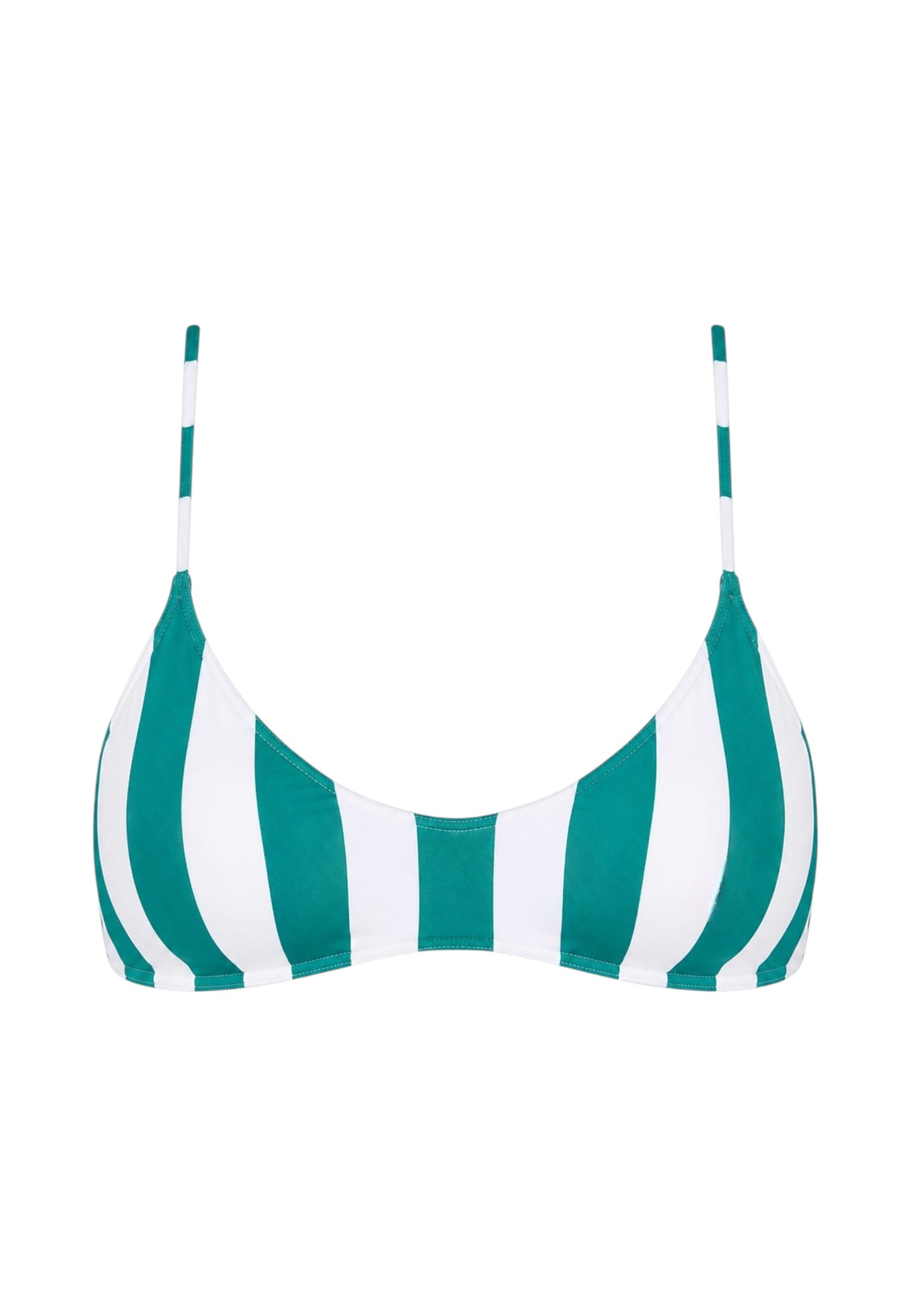 Bikini Pezzo Sopra Donna Mc2 Saint Barth Triangolo Leah String - Stripes V