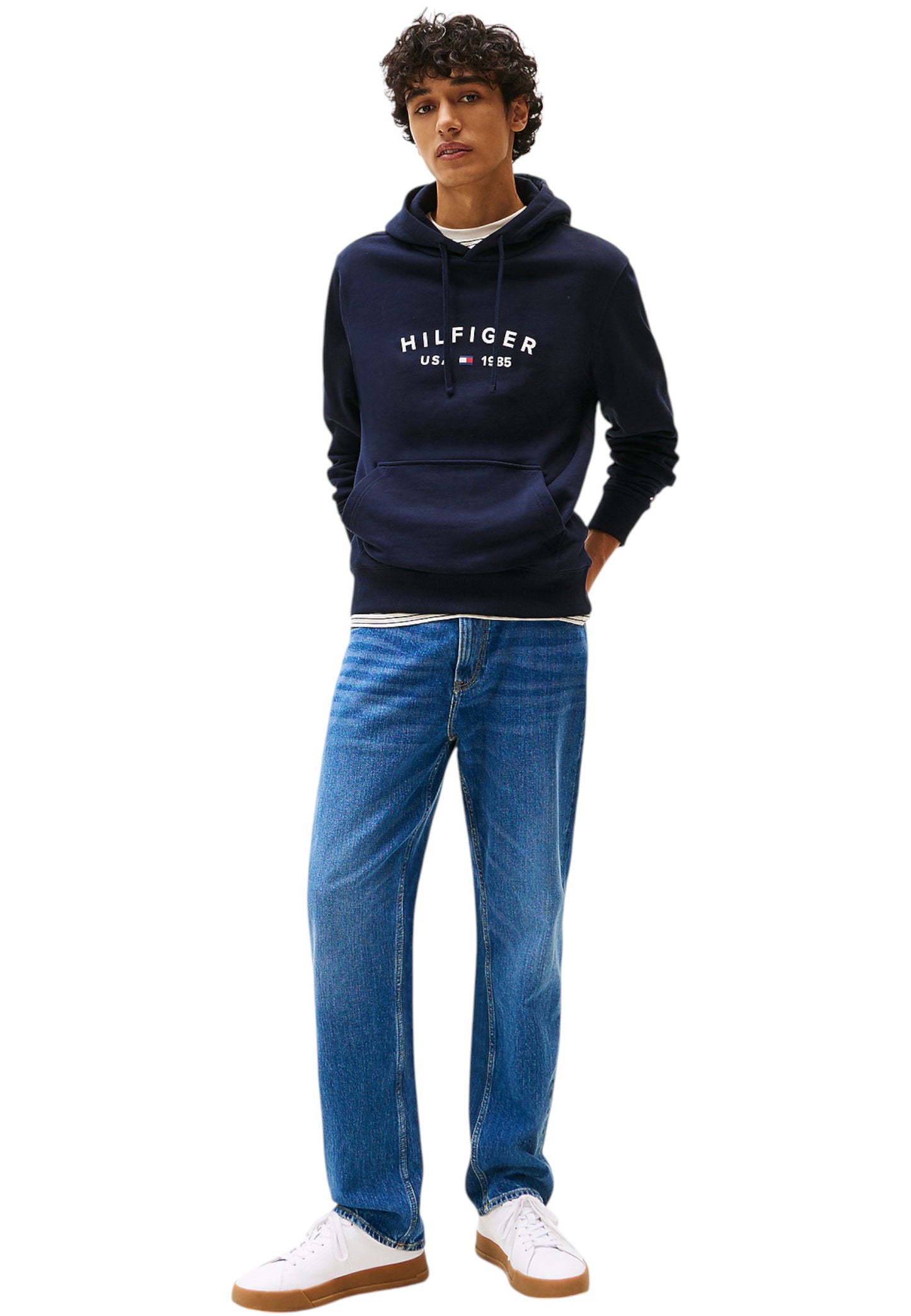 Felpa Con Cappuccio Uomo Tommy Hilfiger  Fathers Day MW0MW40697