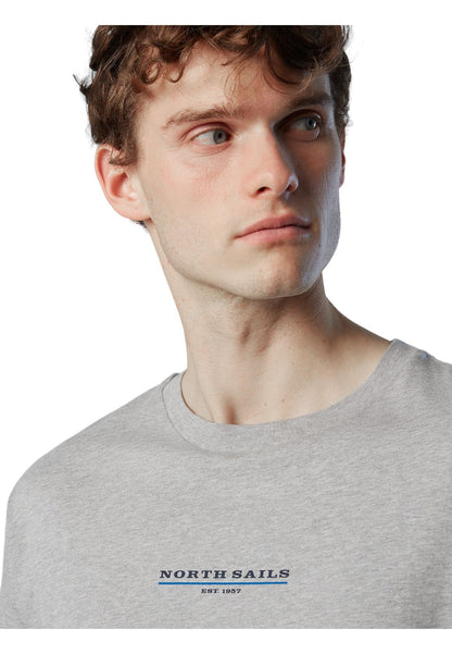 T-Shirt Manica Corta Uomo North Sails  Con Stampa Lettering 692839
