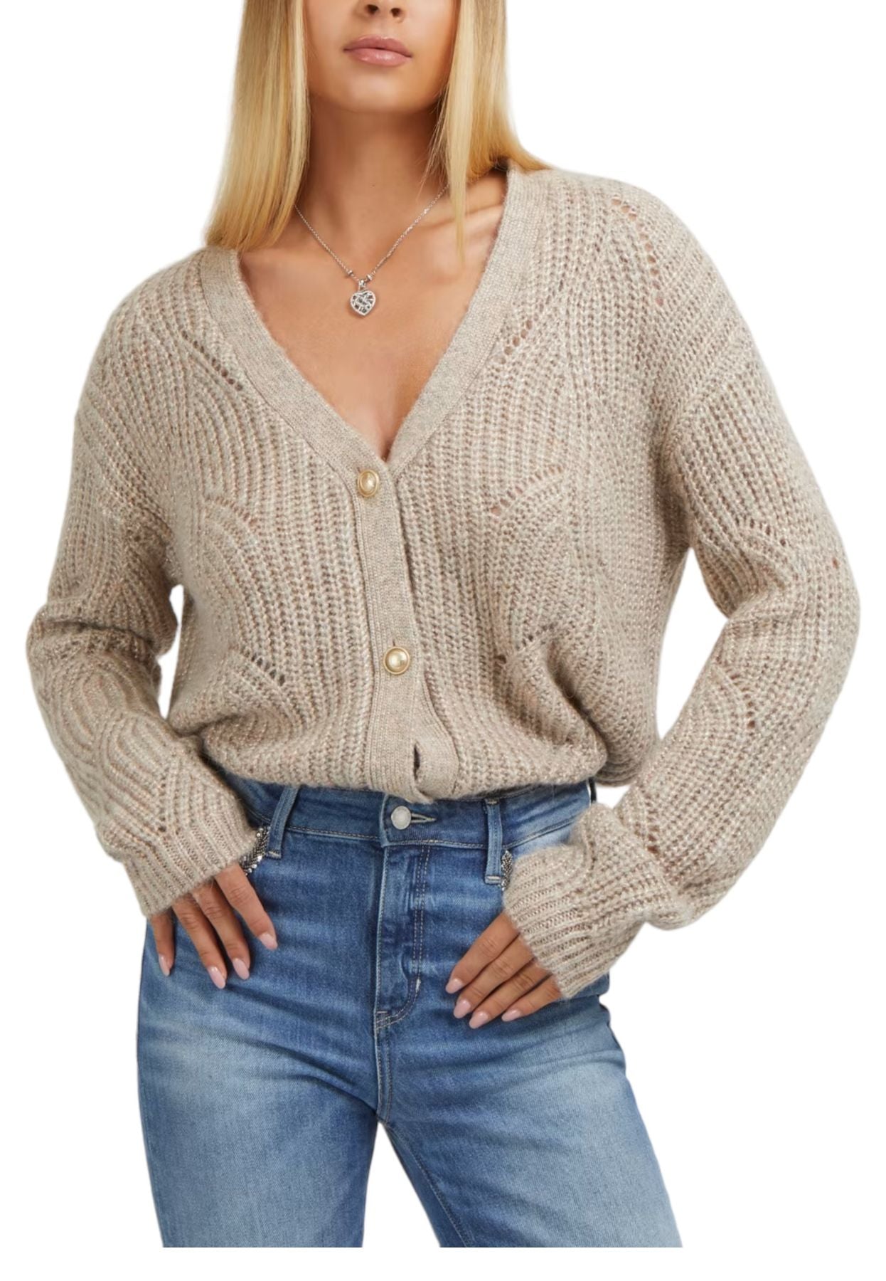 Cardigan  Donna Guess  Melanie W3BR47Z3970