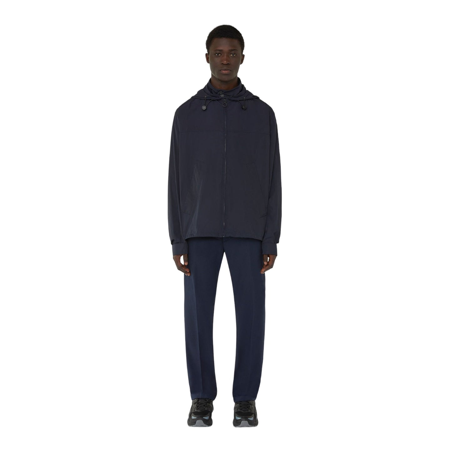 Giacca Leggera Uomo Trussardi Con Cappuccio Soft Nylon 52S00875-1T006306