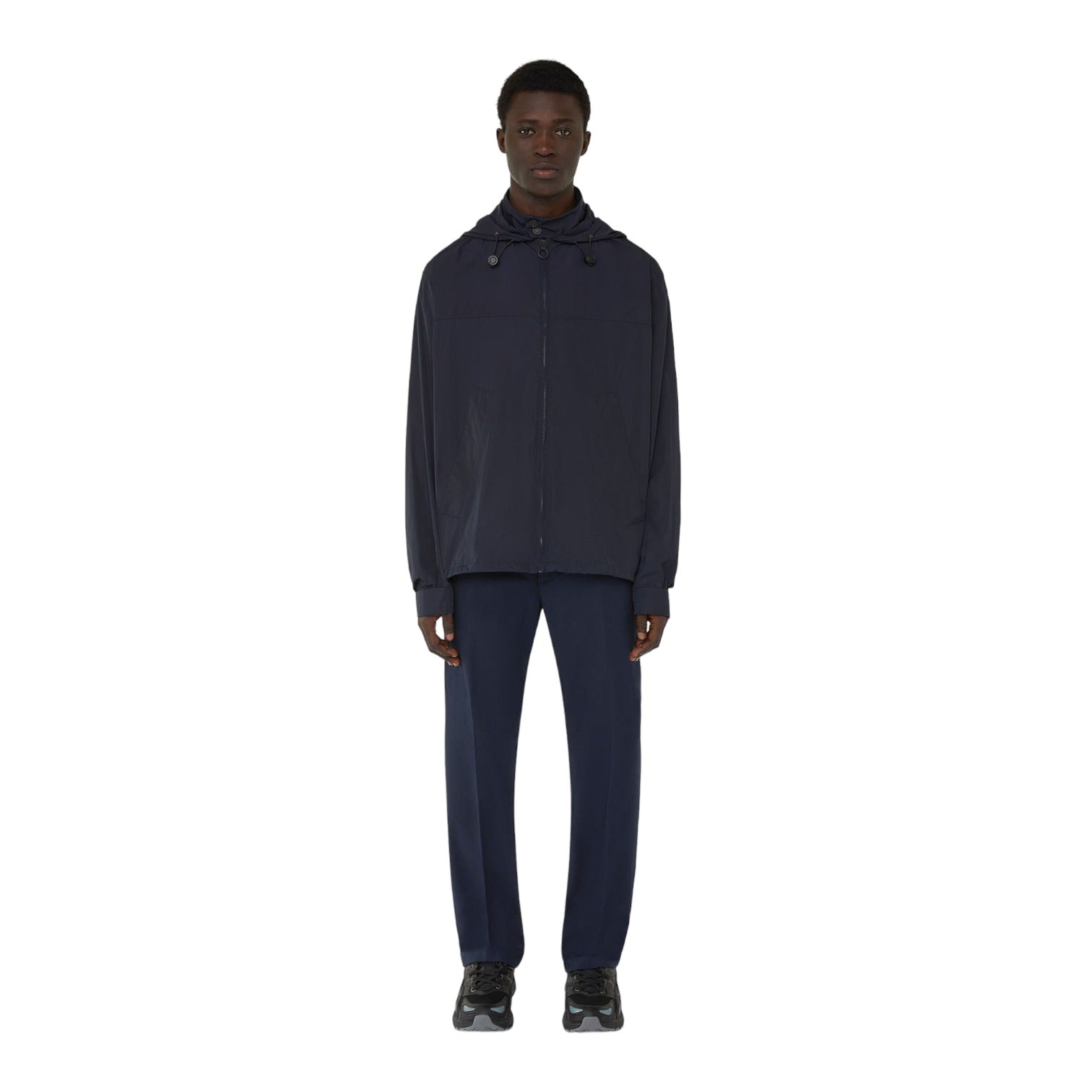 Giacca Leggera Uomo Trussardi Con Cappuccio Soft Nylon 52S00875-1T006306