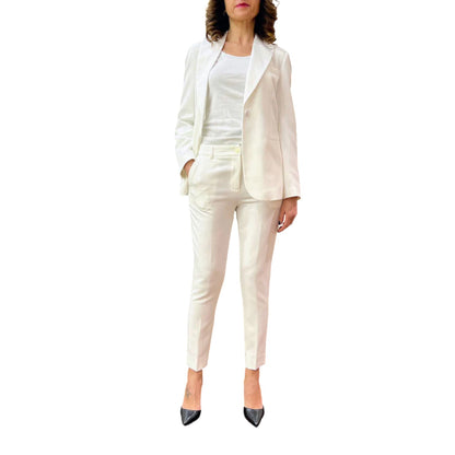 Abito Completo Donna White Wise Tailleur  WW28425