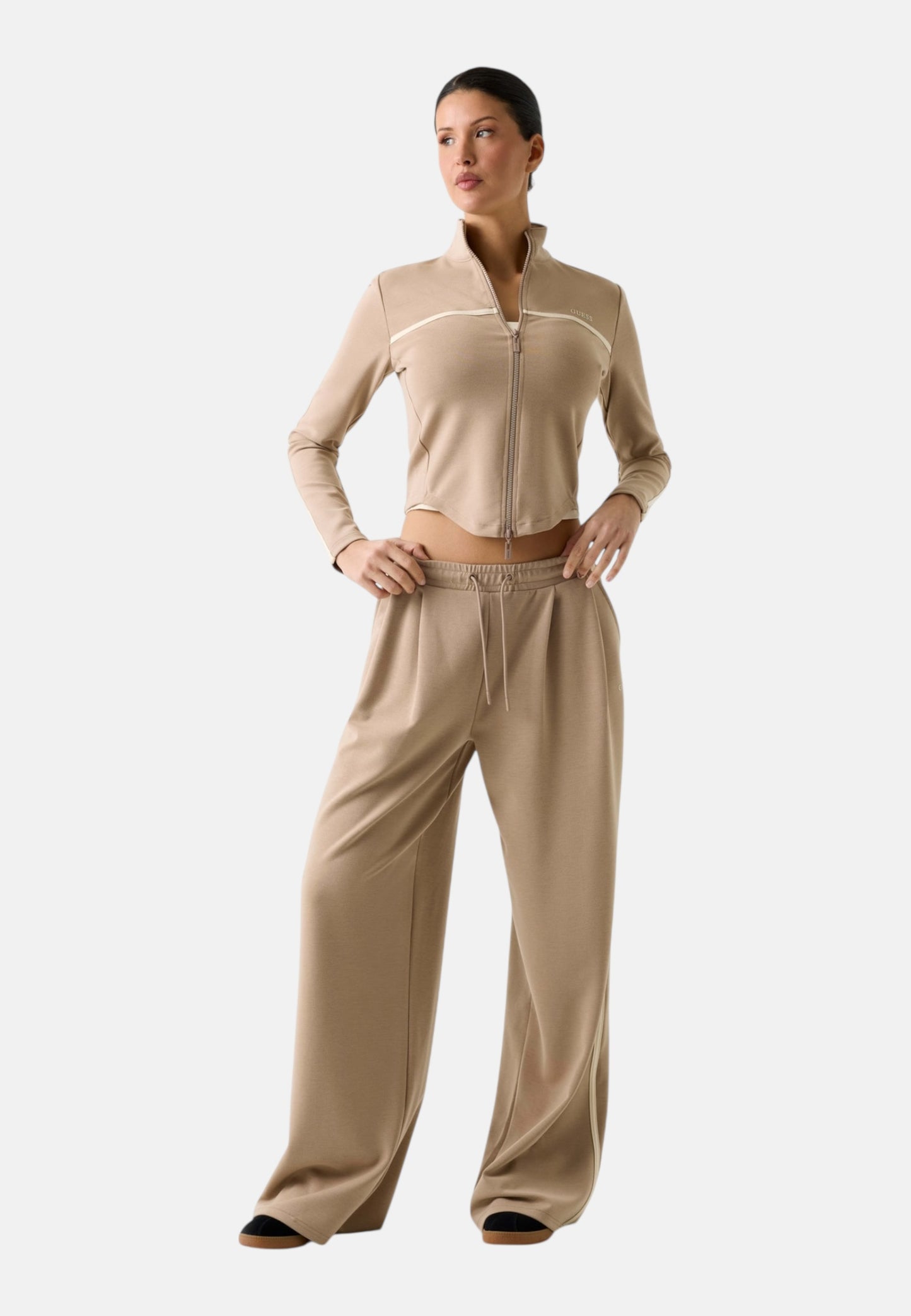 Pantaloni Tuta Donna Guess Wide Leg Jasmine V6GB01K2914