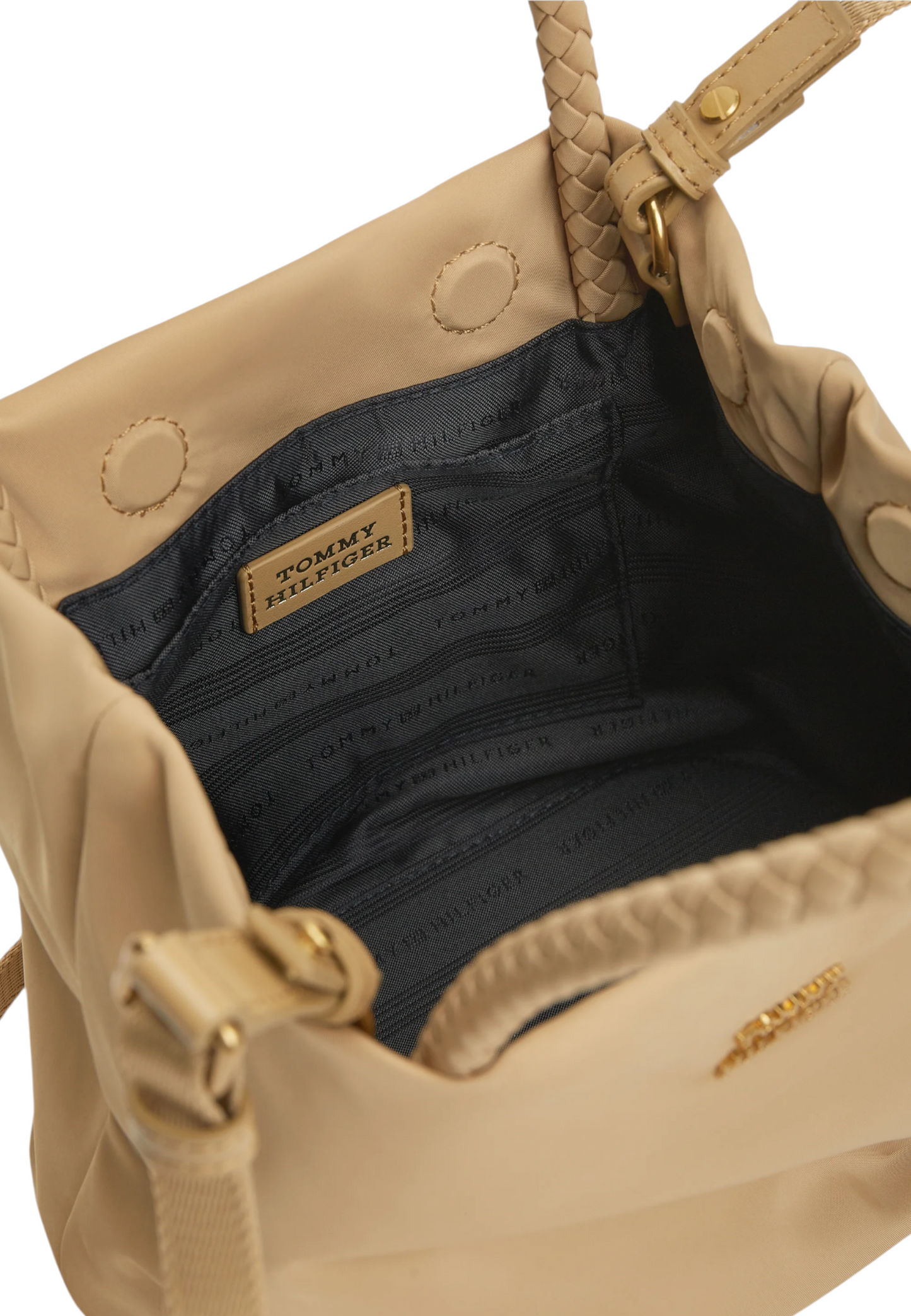 Borsa A Mano Donna Tommy Hilfiger Bucket Nylon Th Marina AW0AW18831