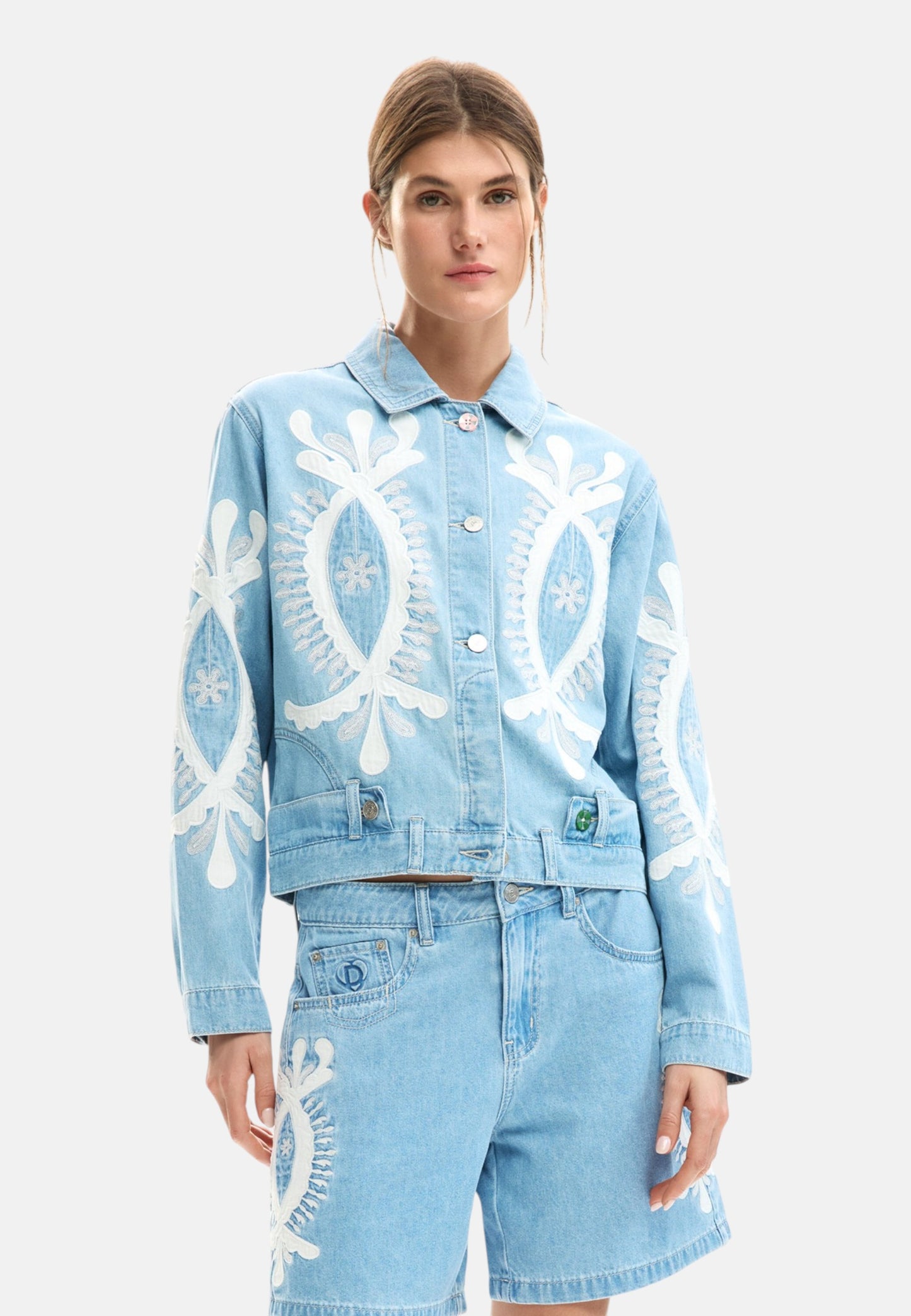 Cappotto  Donna Desigual  Chaq Border 26SWED04