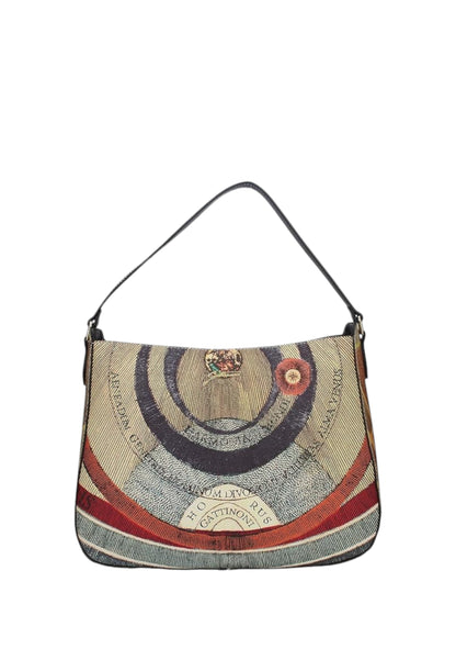 Borsa A Spalla Donna Gattinoni Medium Hobo Planetarium BIGPL6431WPQ