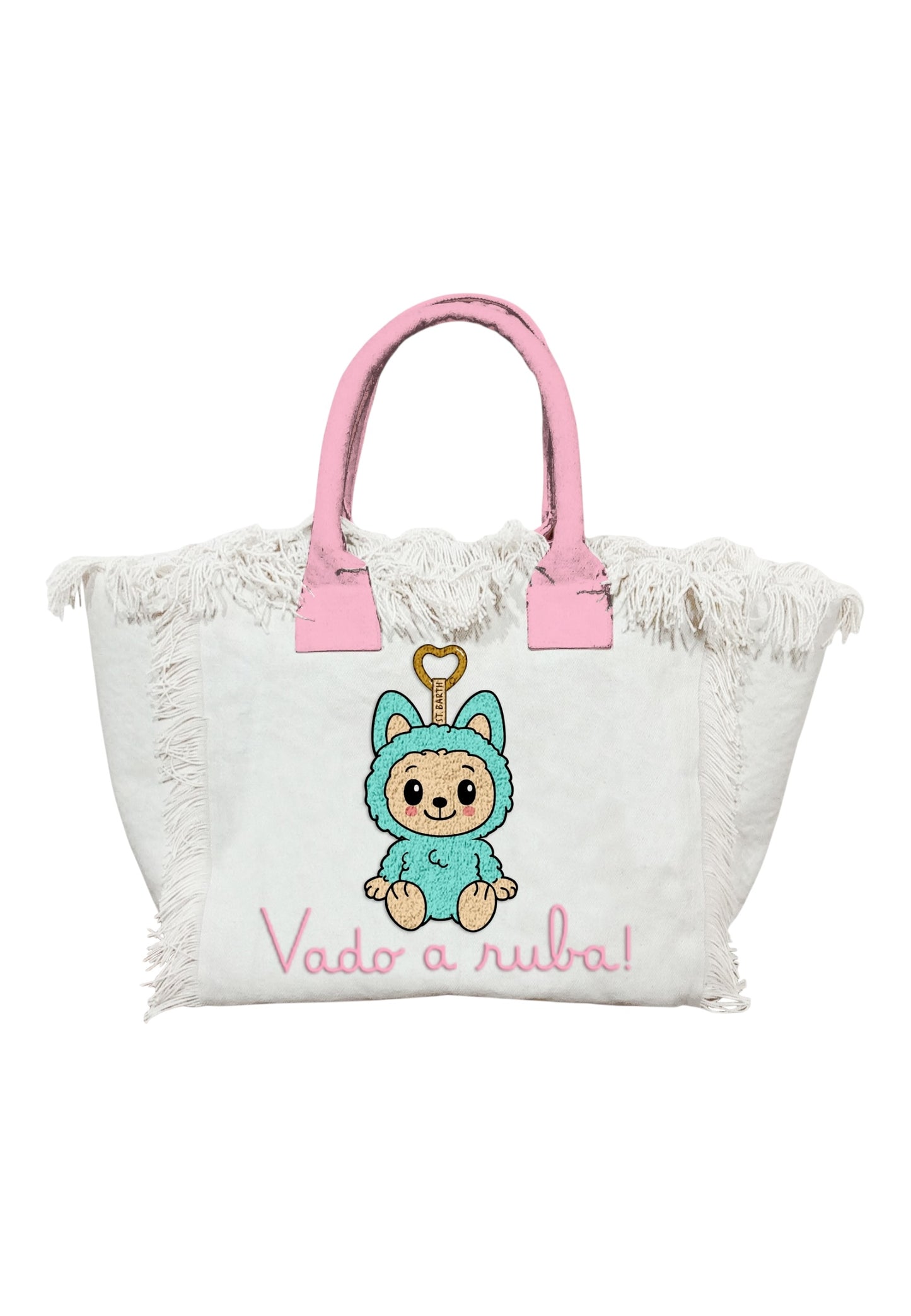 Borsa A Mano Donna Mc2 Saint Barth Vado Ruba Puppy Terry Colette COL0001