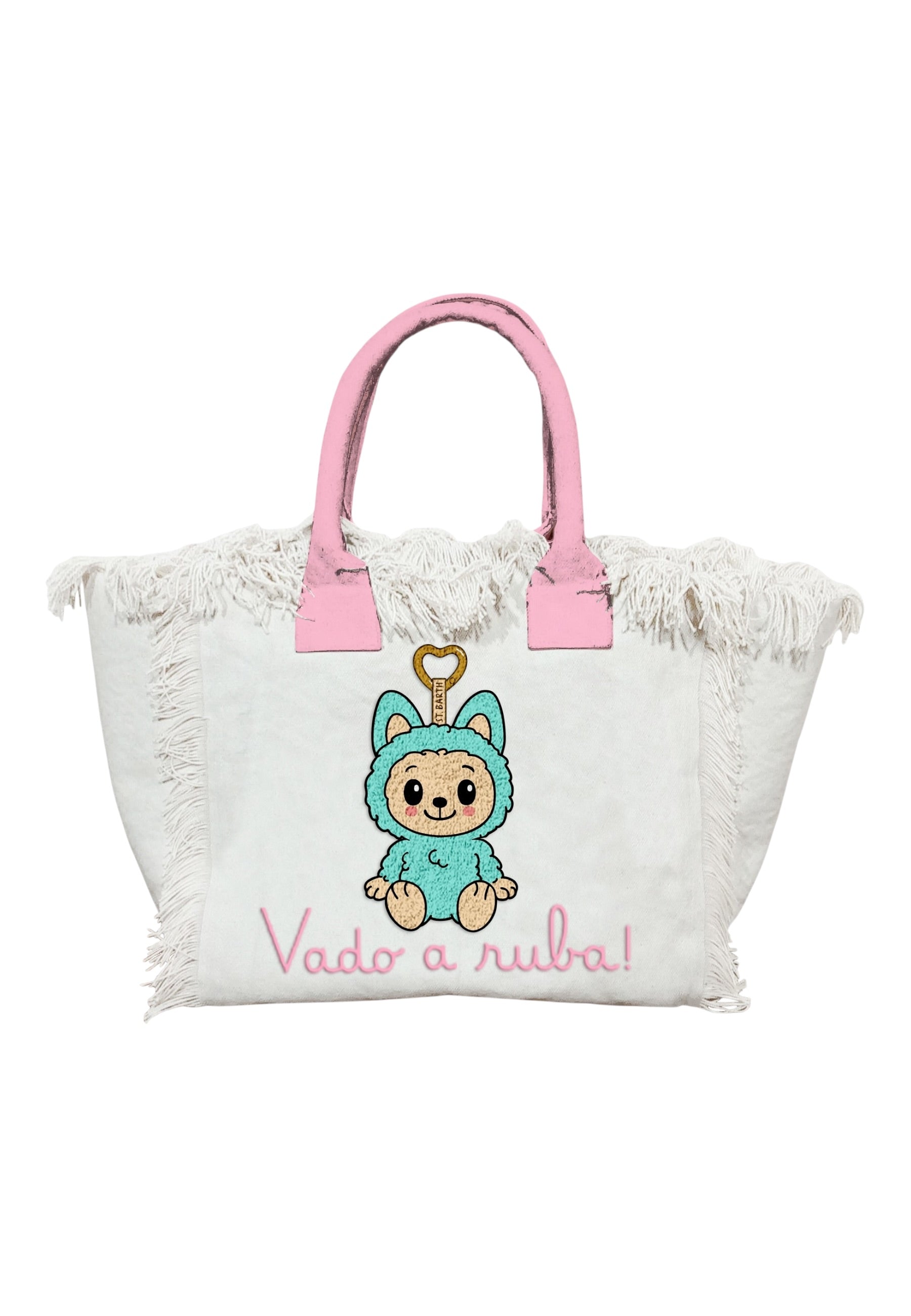 Borsa A Mano Donna Mc2 Saint Barth Vado Ruba Puppy Terry Colette COL0001