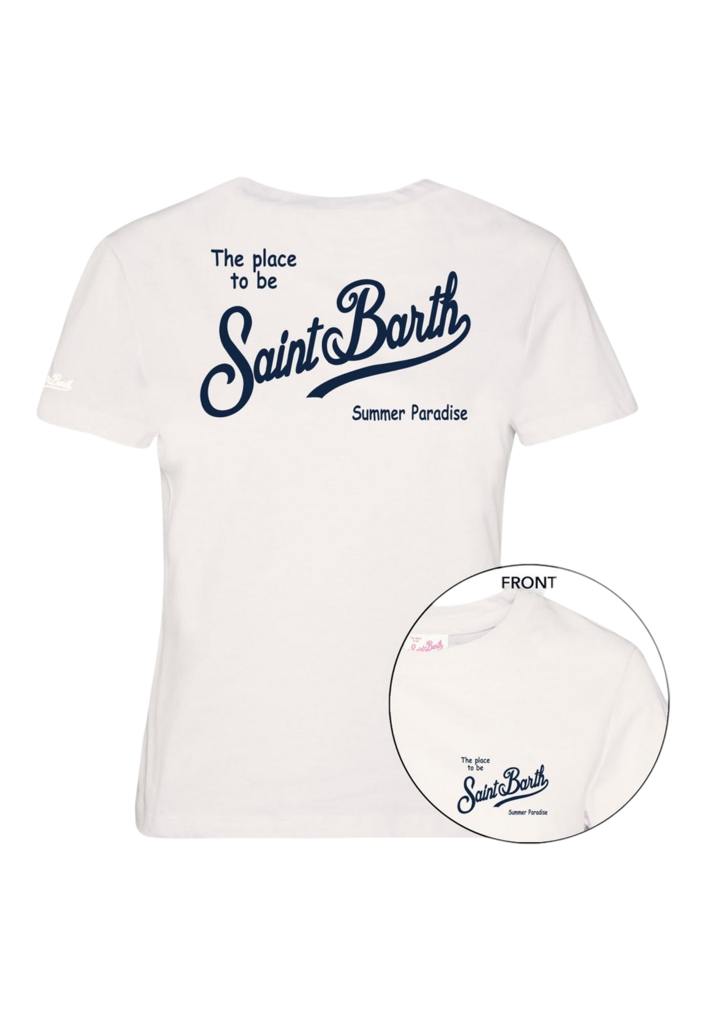 T-Shirt Manica Corta Donna Mc2 Saint Barth Sb Classic Emilie EMI0001