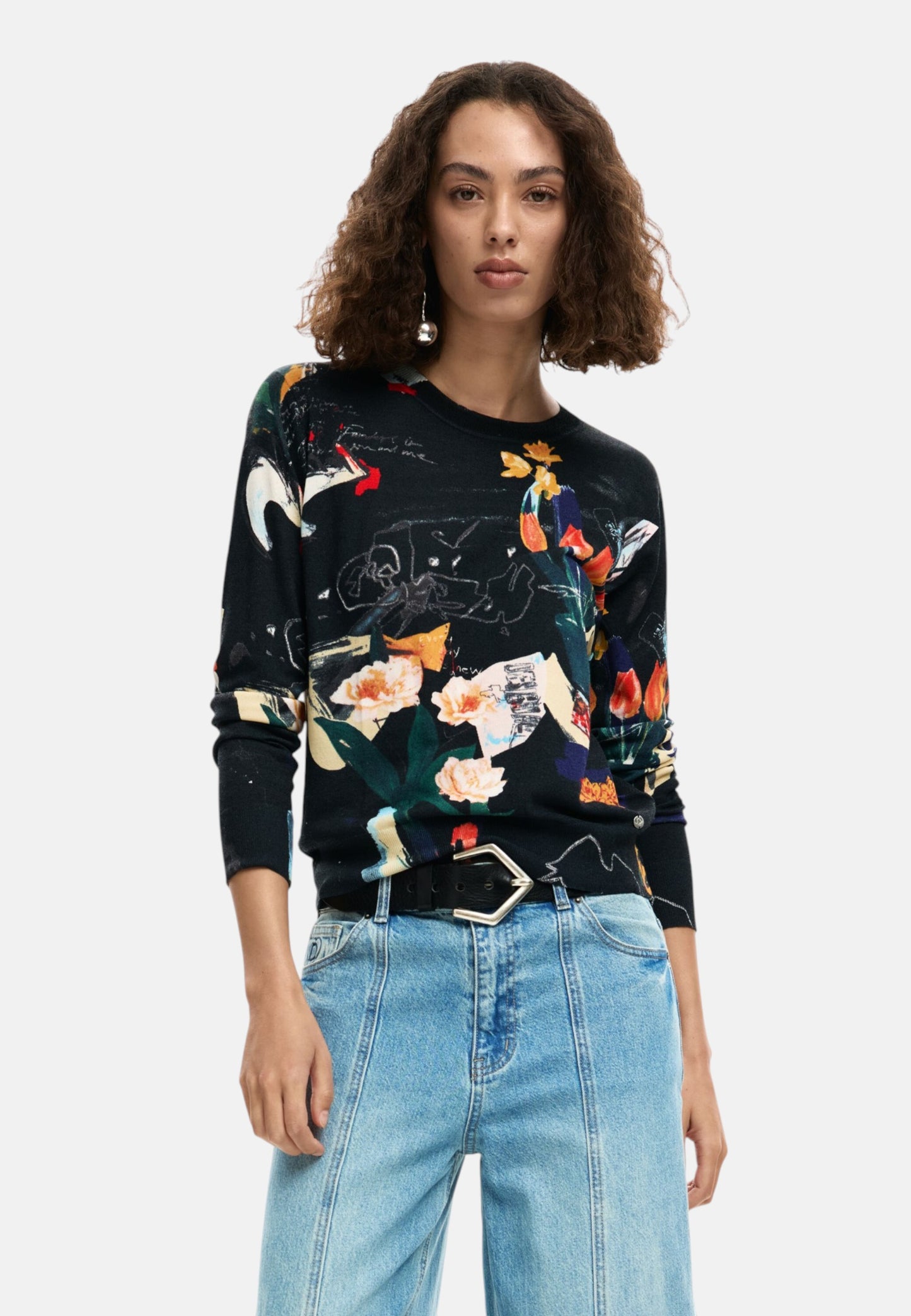 Maglione  Donna Desigual  Jers Nantes Lacroix 26SWJF35