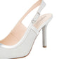 Sling Back  Donna Nero Giardini In Tessuto Lurex  E615430DE