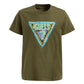 T-Shirt Manica Corta Uomo Guess  Brushed Triangle M1GI89K8FQ1