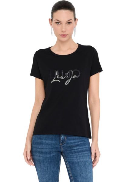 T-Shirt Manica Corta Donna Liu Jo  Liujo Double TF5287JS923