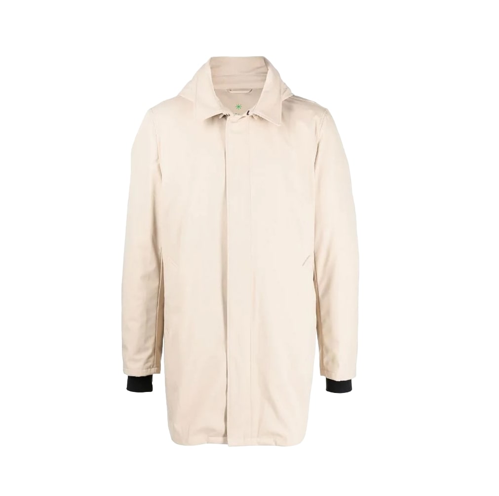 Cappotto Trench Uomo Manuel Ritz Con Cappuccio  3332H8400223810