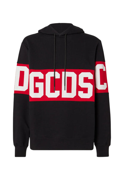 Felpa Con Cappuccio Uomo Gcds Band Logo  B1XM1900JD1
